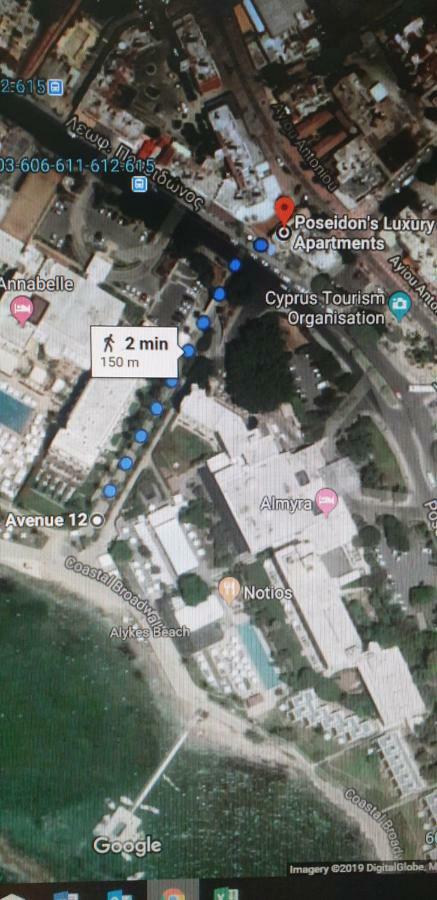 Poseidon'S Luxury Apartment Paphos Exterior photo